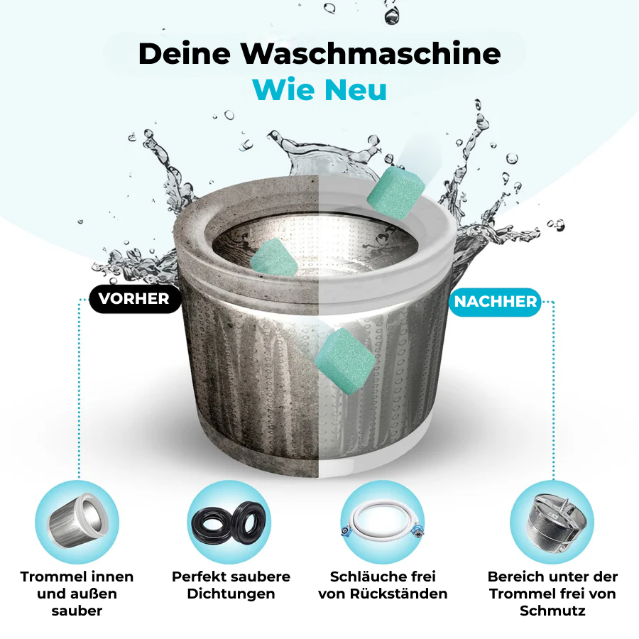 Varibee - Waschmaschinen-Reinigungstabs