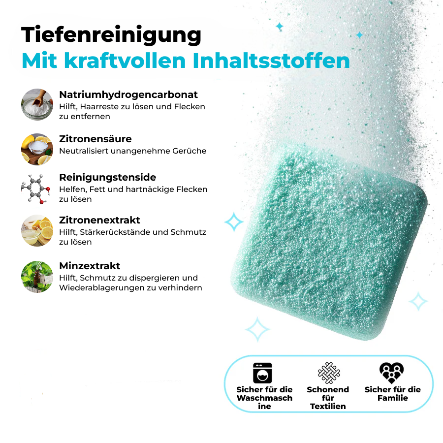 Varibee - Waschmaschinen-Reinigungstabs